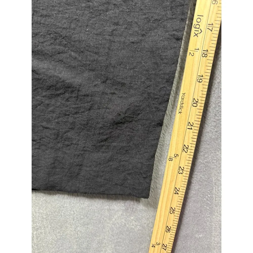 Never Worn - H&M Linen/Viscose Black Pants Crop Wide Leg Flowy Size‎ Medium